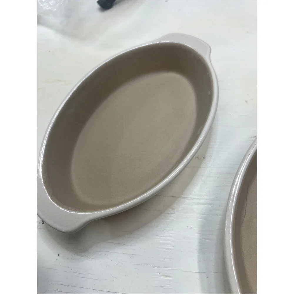 Pampered Chef Family Heritage Stoneware Oval Baker 9.5